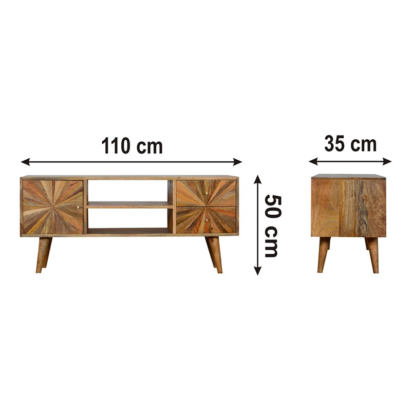 Sunrise Entertainment Unit  - Artisan Furniture 