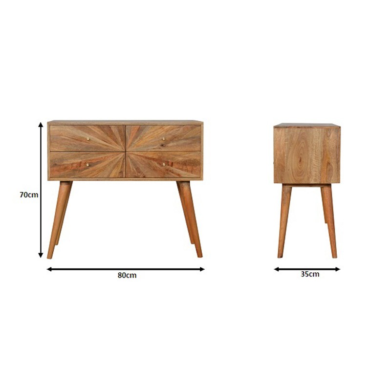 Sunrise Console Table  - Artisan Furniture 