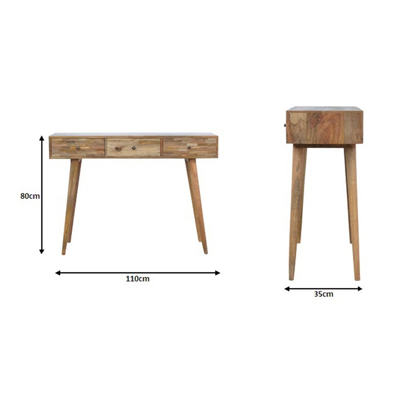 Patchwork Patterned Console Table  - Artisan Furniture 