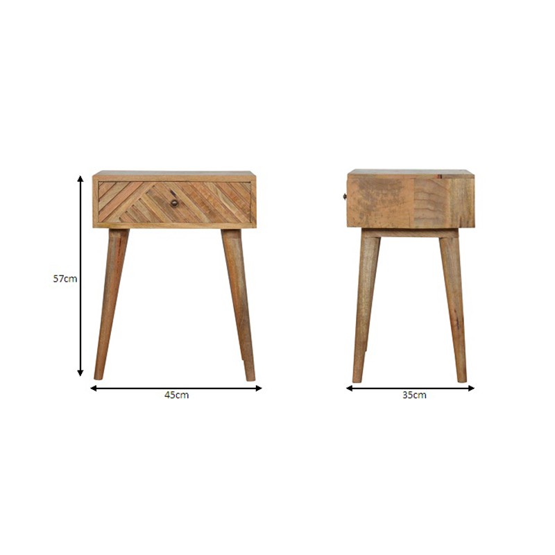 Lille Bedside  - Artisan Furniture 