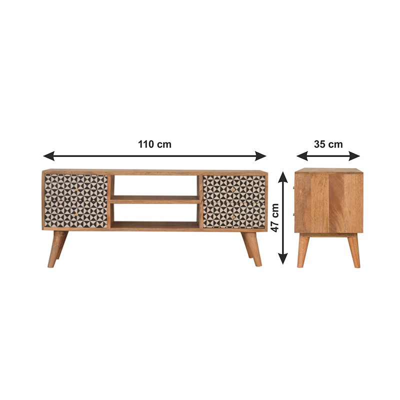 Rafina Entertainment Unit  - Artisan Furniture 