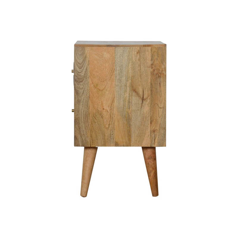 Milan Grey Bedside  - Artisan Furniture 