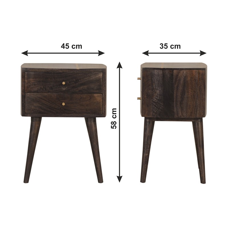 Cairo Bedside  - Artisan Furniture 