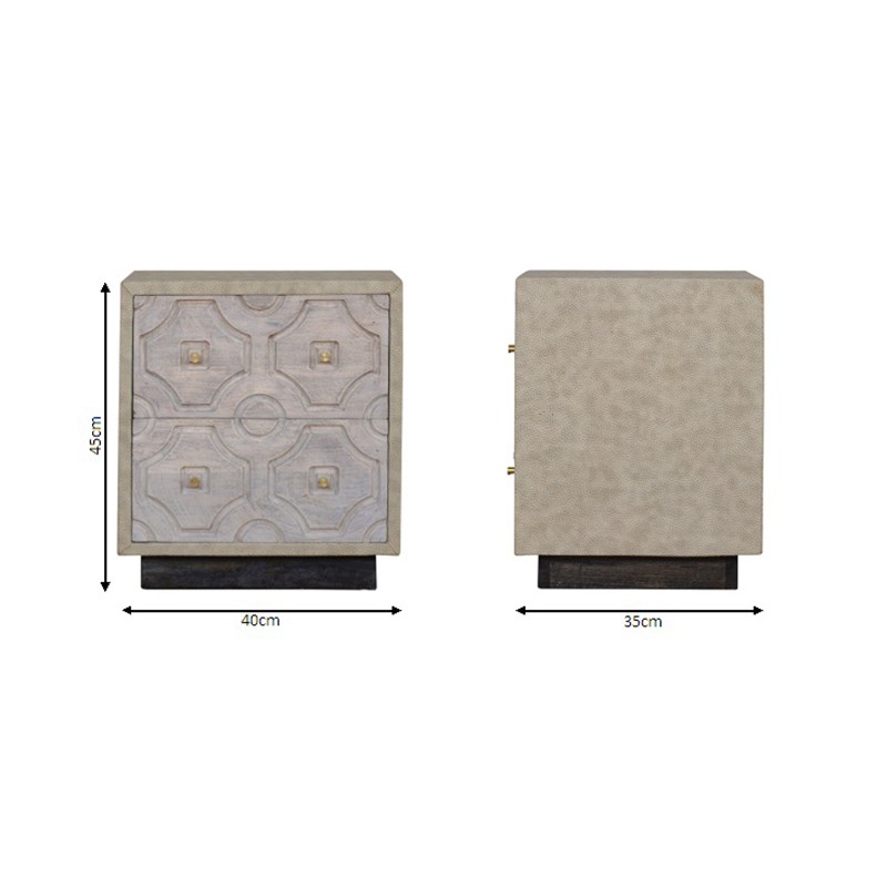 Bazaar Bedside  - Artisan Furniture 