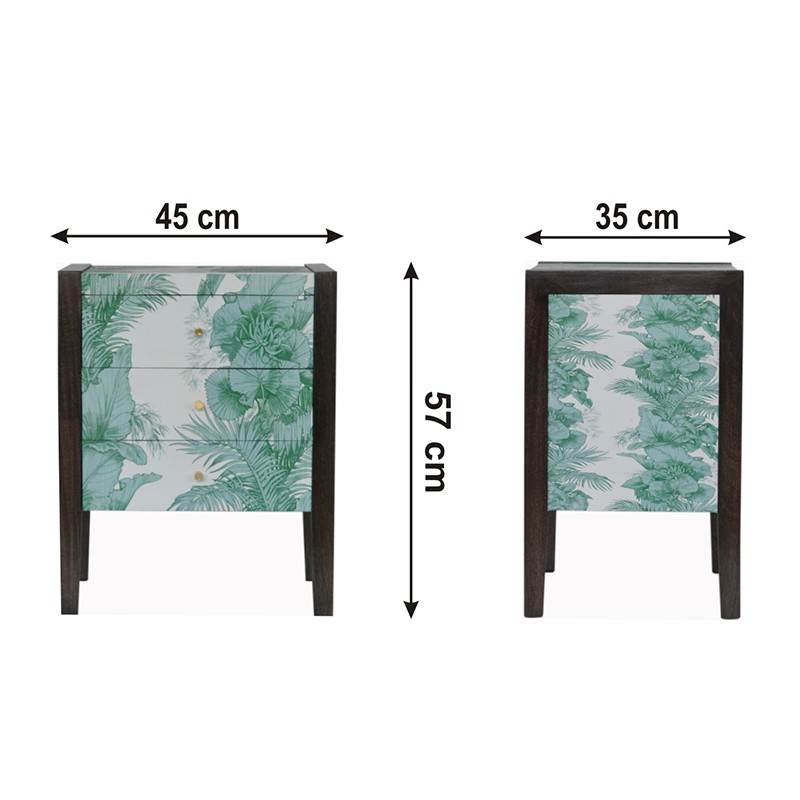 Avanti Club Tropicana Bedside  - Artisan Furniture 