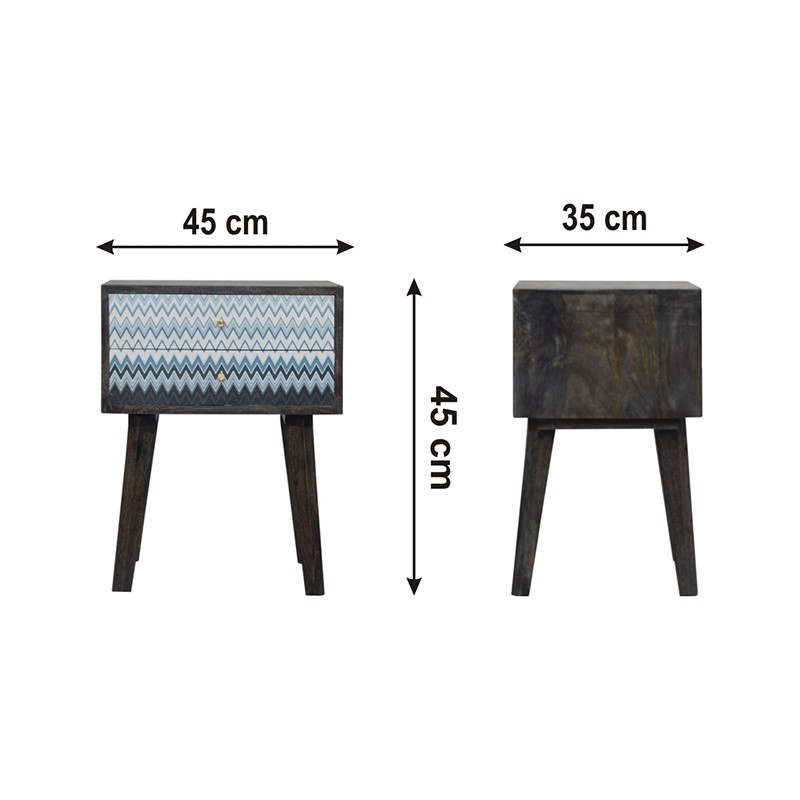 Riva Mirabelle Bedside  - Artisan Furniture 
