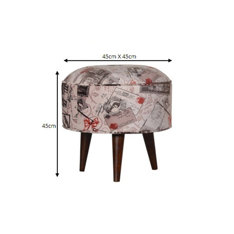 Postcard Footstool  - Artisan Furniture 