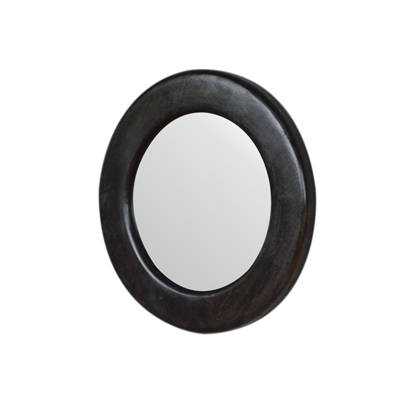 Carbon Black Frame Mirror Artisan Furniture