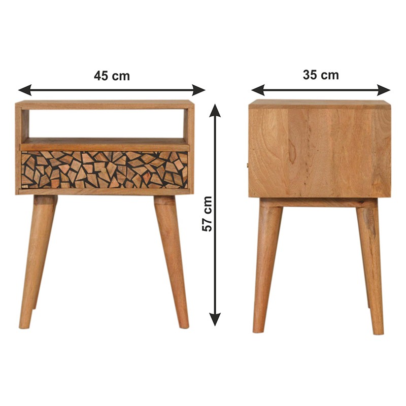 Lisbon Bedside  - Artisan Furniture 