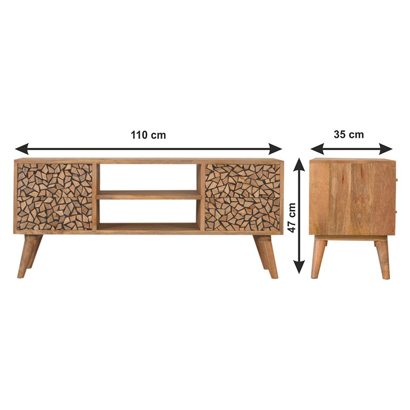 Lisbon Entertainment Unit  - Artisan Furniture 