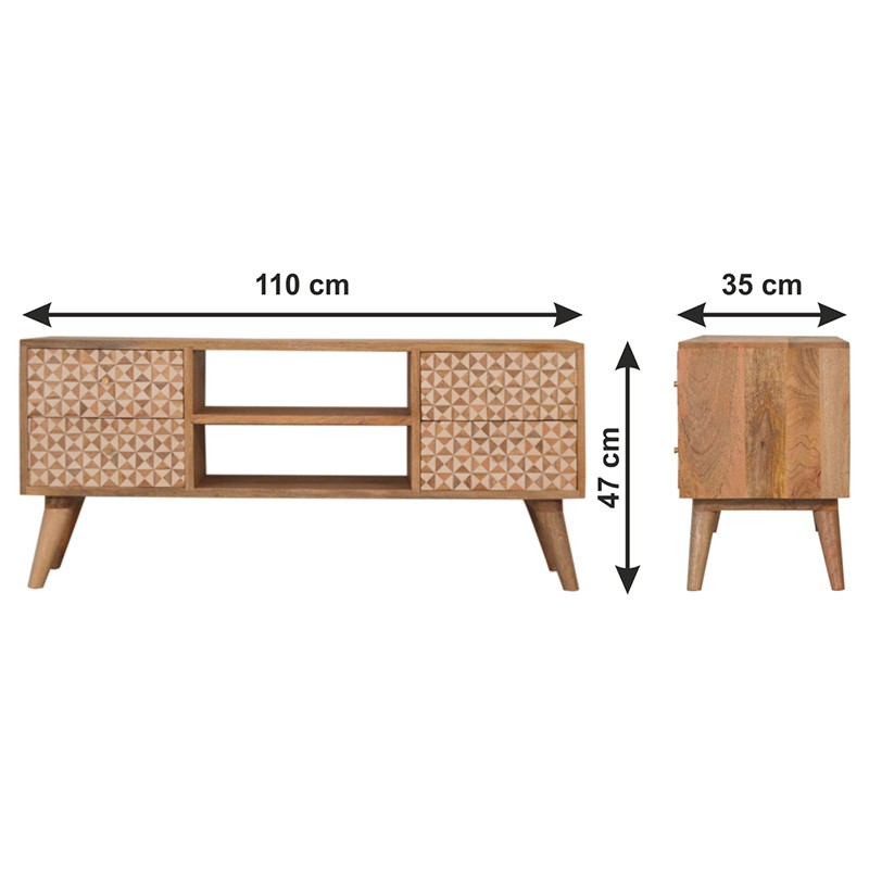 Sarina Entertainment Unit  - Artisan Furniture 