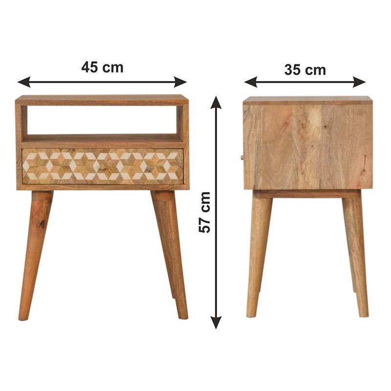 Maine Bedside  - Artisan Furniture 