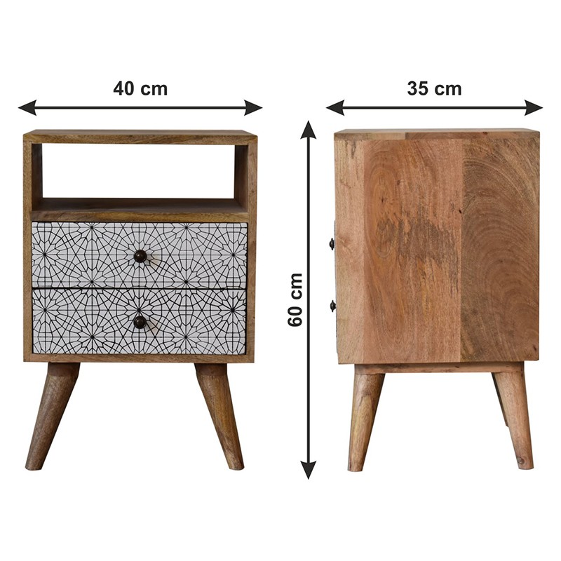 Sendai Bedside  - Artisan Furniture 