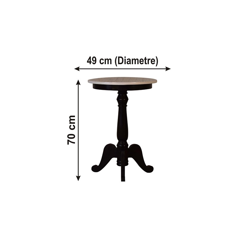 Round French Style Tea Table  - Artisan Furniture 