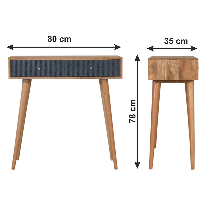 Milan Navy Console Table  - Artisan Furniture 