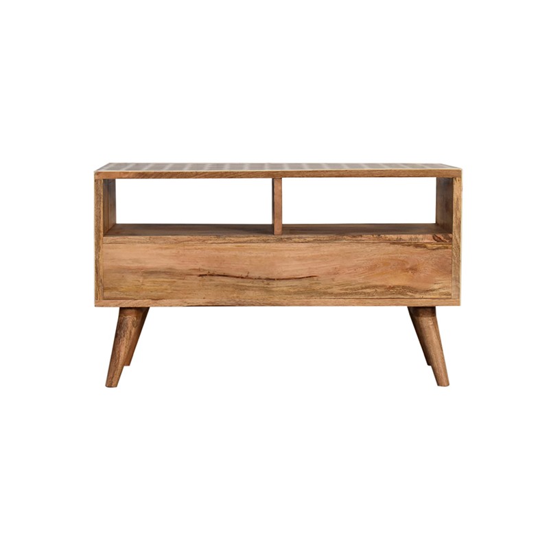Honeycomb Bone Inlay Media Unit  - Artisan Furniture 