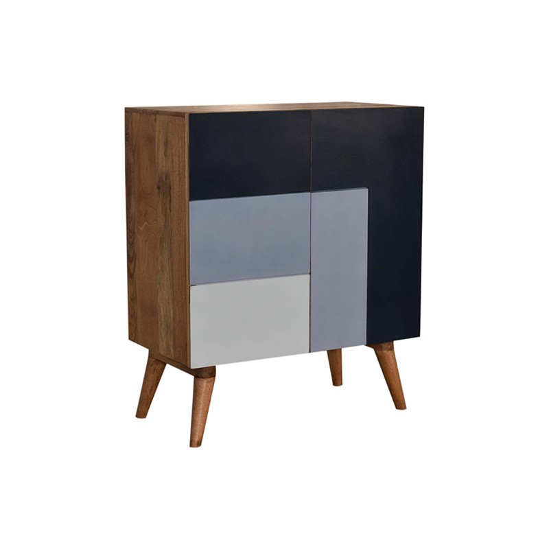 Quebec Blue Cabinet Artisan Furniture