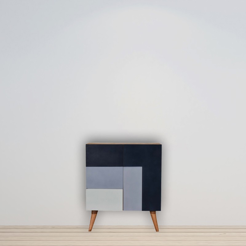 Quebec Blue Cabinet  - Artisan Furniture 