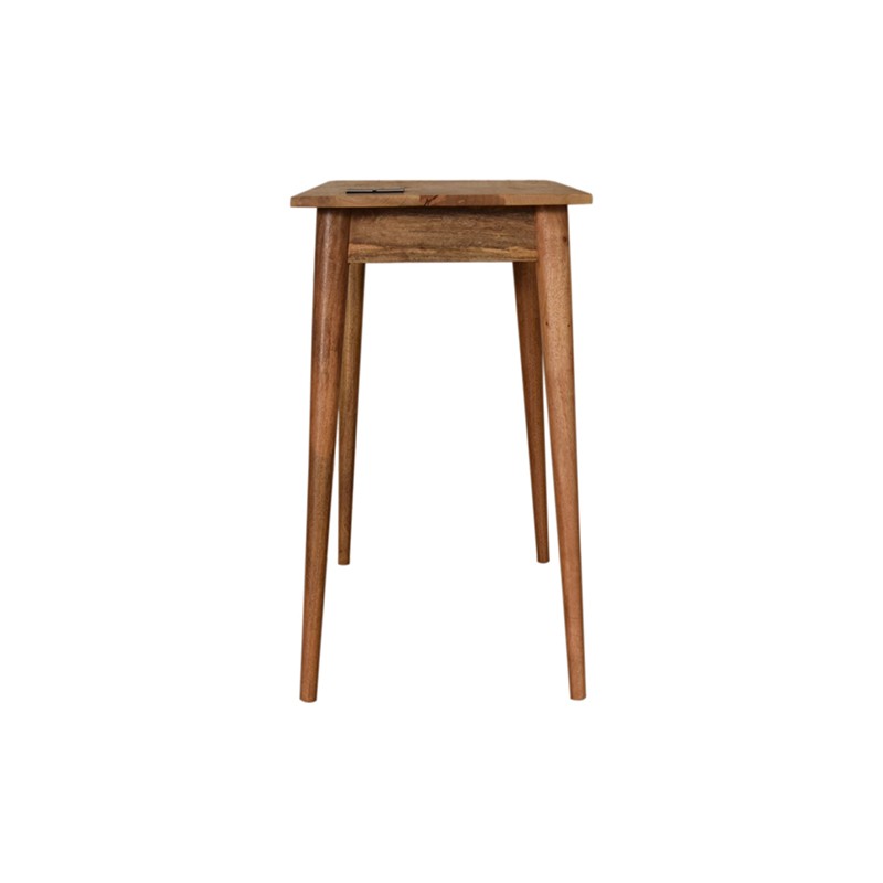 Nordic Style Writing Desk with 2 Drawers and Cable access  - Artisan Furniture 