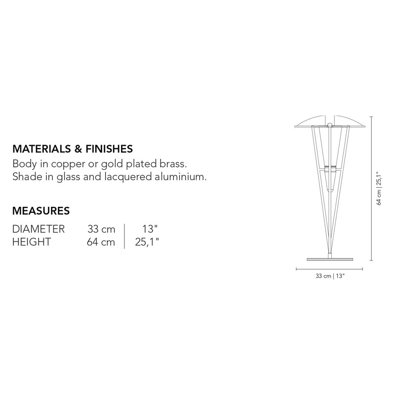 Buena Vista Table Lamp  - Creativemary 