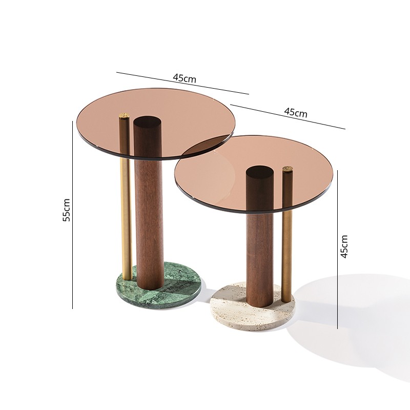 Athena H And L Coffee Table  - Carpanese Home 