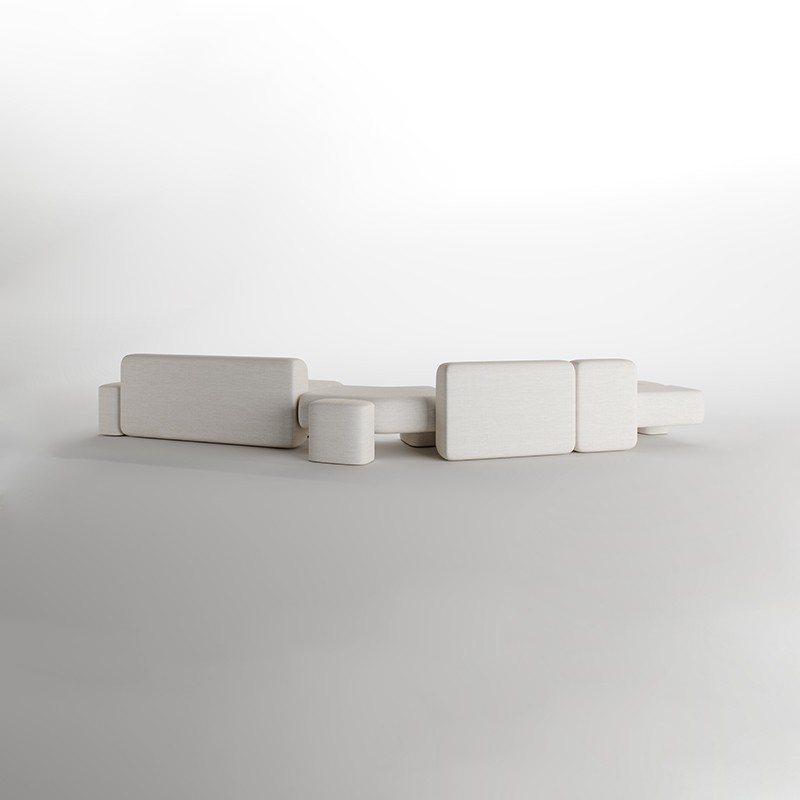 Cusco Xxl Angular Sofa  - Carpanese Home 