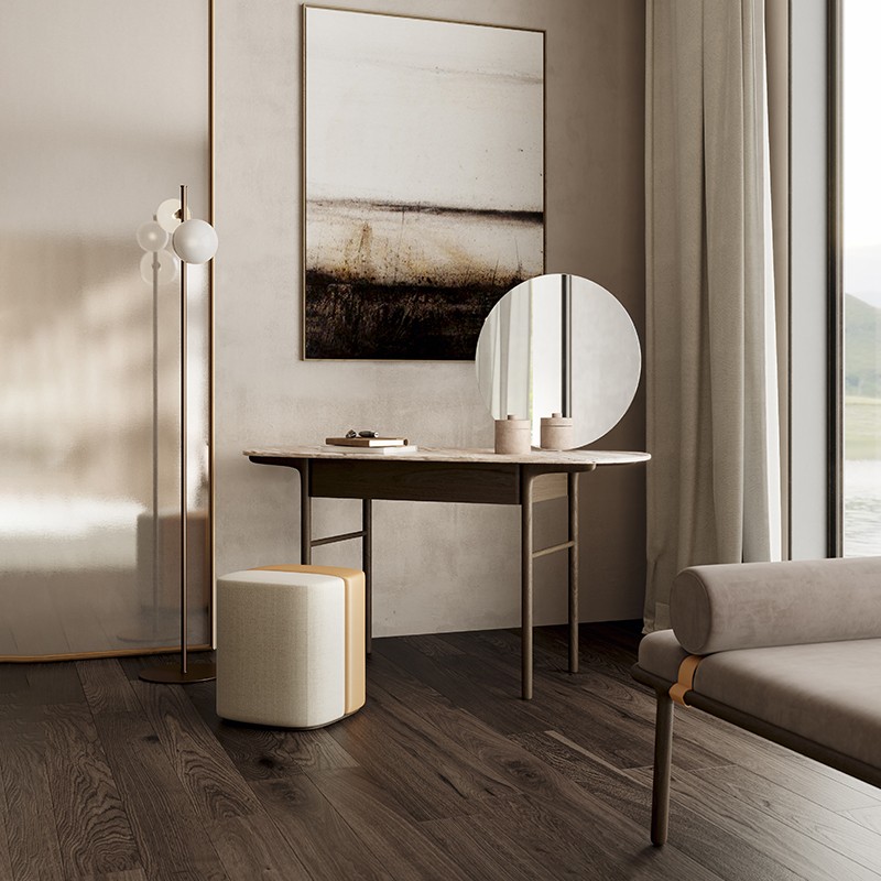Delorean Vanity Desk  - Carpanese Home 