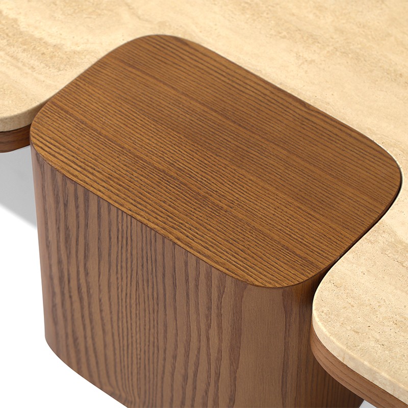 Erice Xl Rectangular Coffee Table  - Carpanese Home 