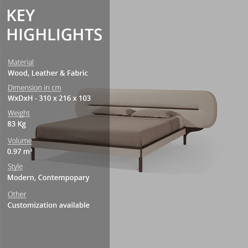 Lips Xl Bed Carpanese Home