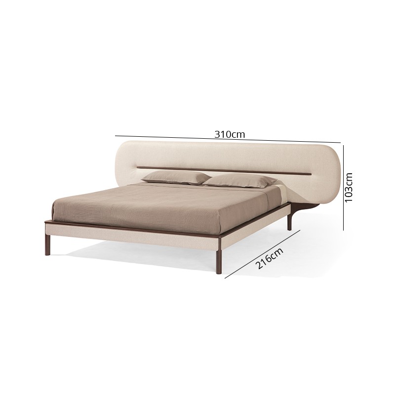 Lips Xl Bed  - Carpanese Home 