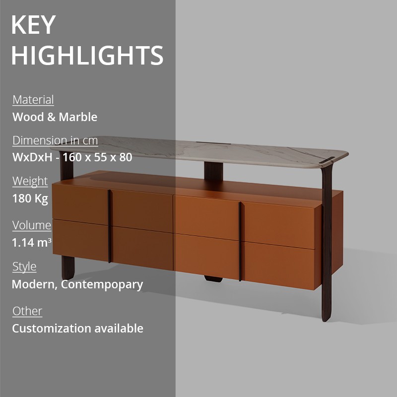 Trio D L Chest Of Drawers Carpanese Home
