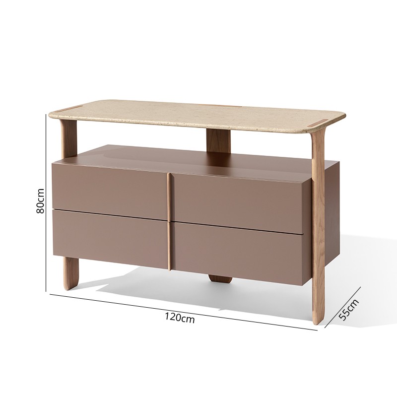 Trio D S Chest Of Drawers  - Carpanese Home 