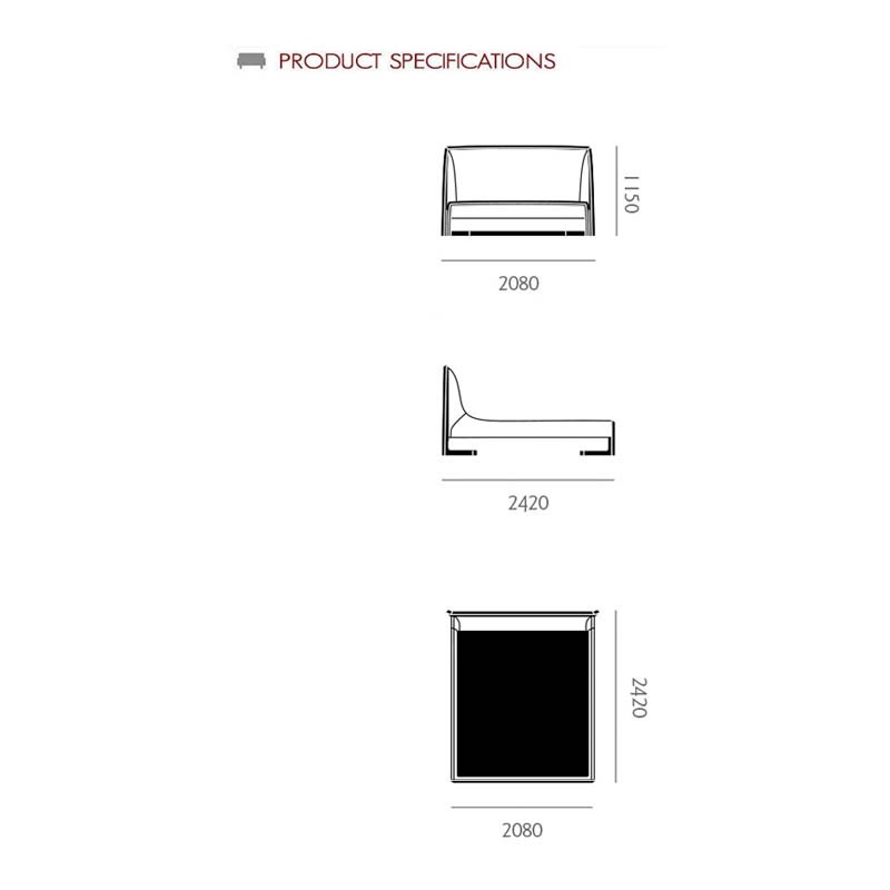 Felicity | Double Bed  - Sureeco 