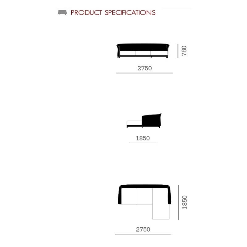 Archibald | Sofa for Living Room | Off White  - Sureeco 