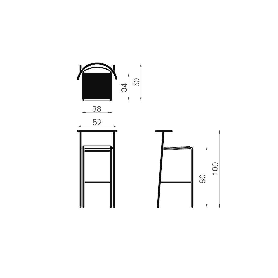 Café Chair  - Baleri Italia 