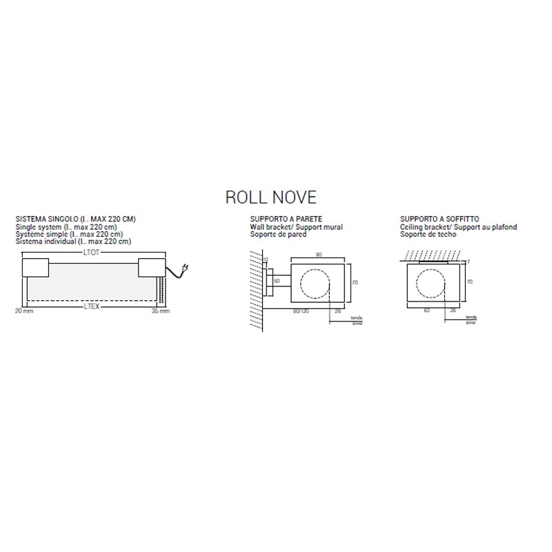 Roll Nove Blinds  - Tao 