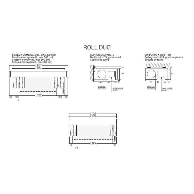 Roll Duo Blinds  - Tao 