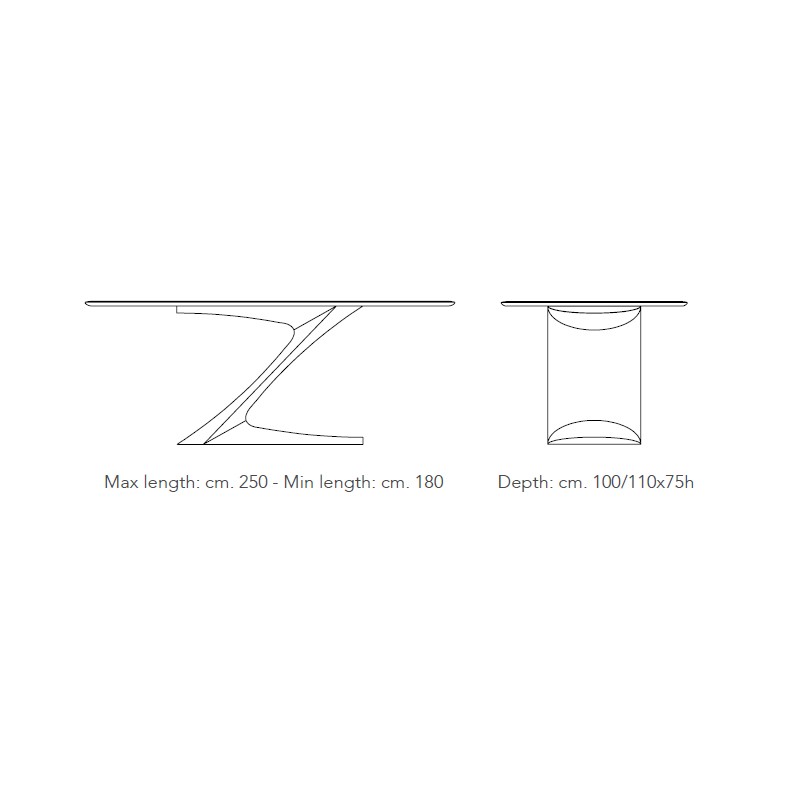 Zeta Dining Table  - Oliver B 
