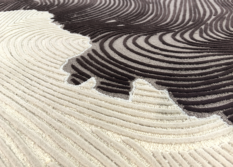 Contemporary  Wool Rug Discovery Nature Luxury Collection - DUNES Alexander's Collection