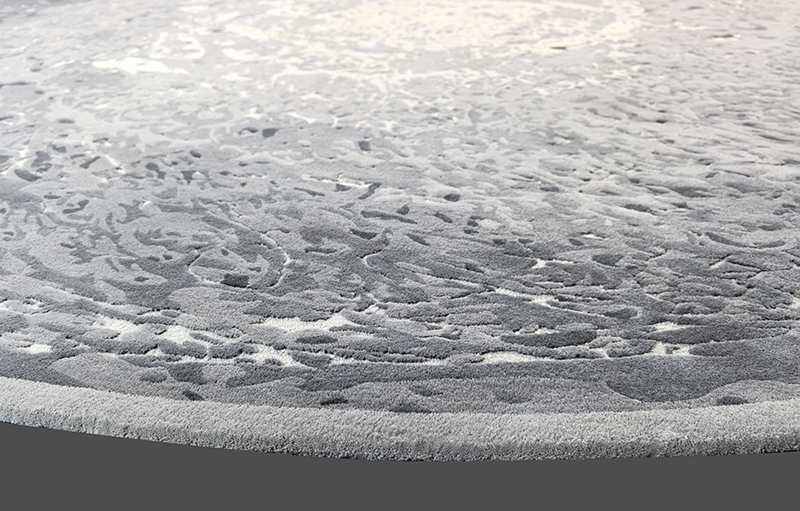 Wool Tufted Area Rug Discovery of Contemporary Nature Collection Alexander's Collection