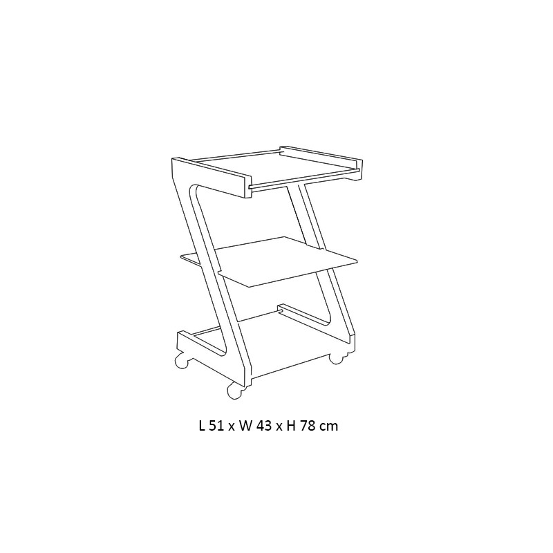 Kanka Spa Trolley  - Esthetica 