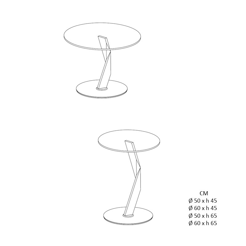 Bakkarat Side Table  - Tonelli Design 