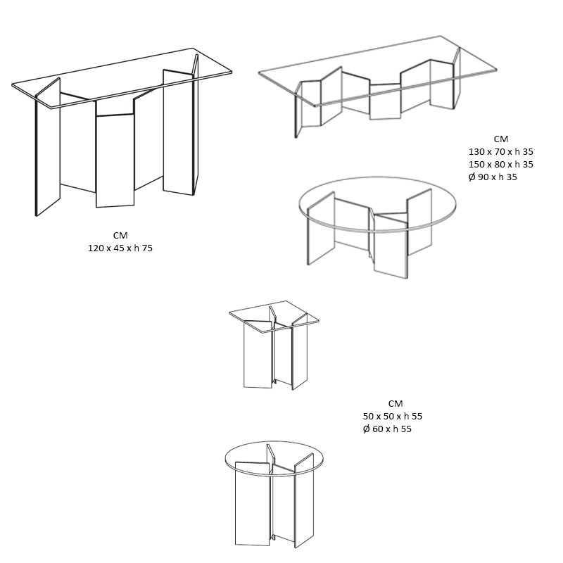 Metropolis Low Table  - Tonelli Design 