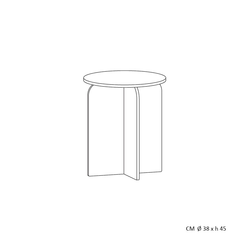 Opalina sgabello  - Tonelli Design 