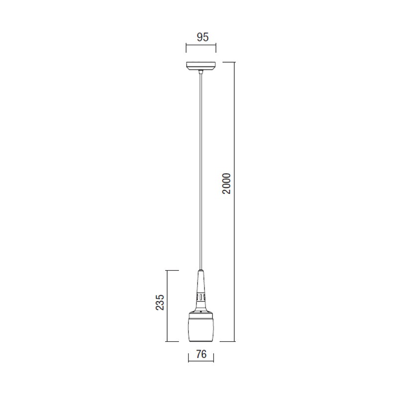 Flagon Hanging Light  - Bert Frank 