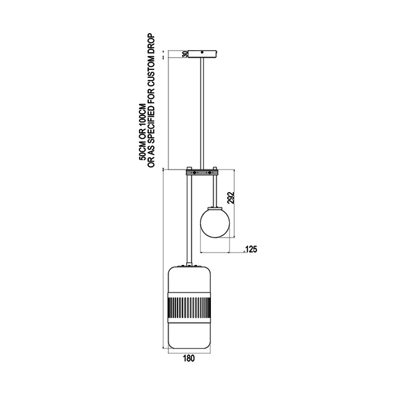 Lizak Drop Hanging Light  - Bert Frank 