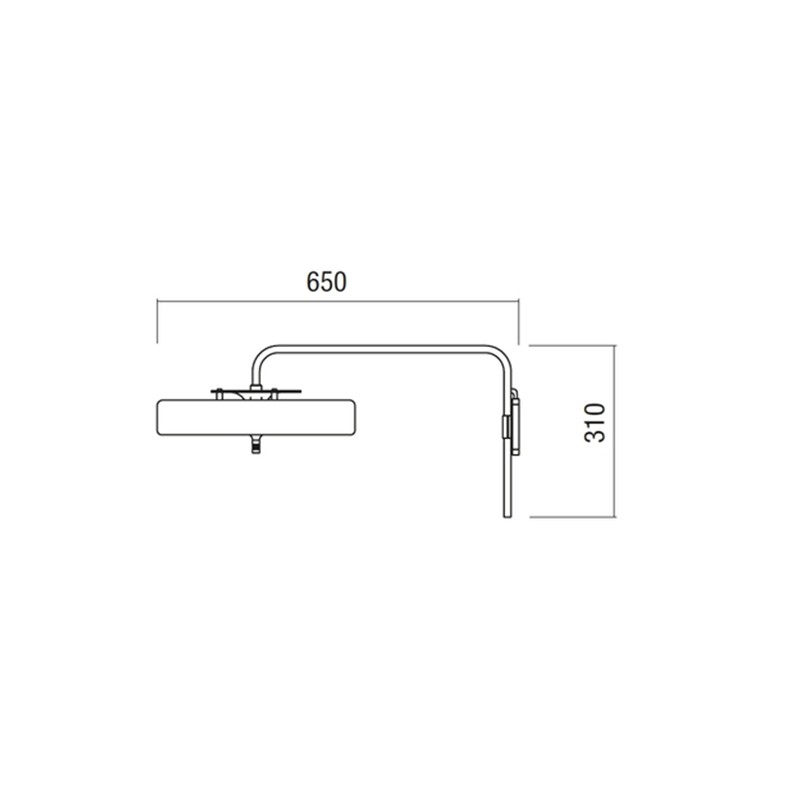 Revolve Wall Lamp  - Bert Frank 