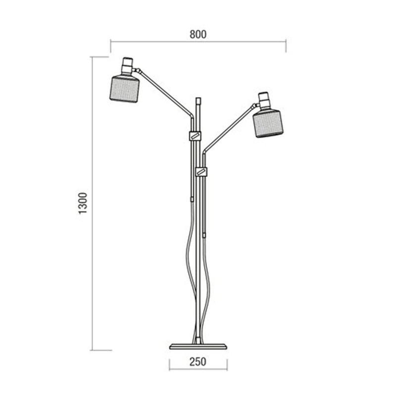Riddle Floor Lamp  - Bert Frank 