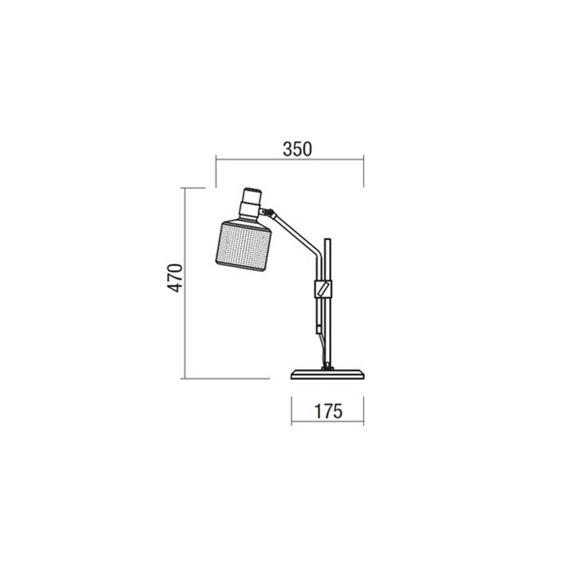 Riddle Table Lamp  - Bert Frank 