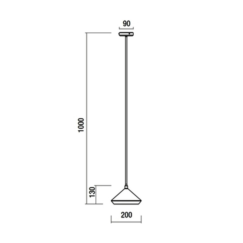 Shear Hanging Light  - Bert Frank 